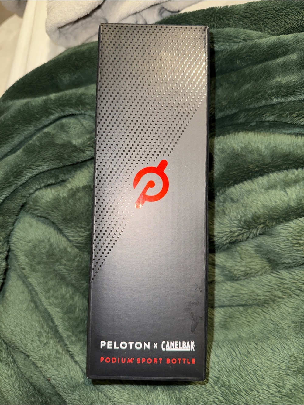 Peloton CamelBak Podium Chill Water Bottle Black NIB Cycling Bike Gym Accessory